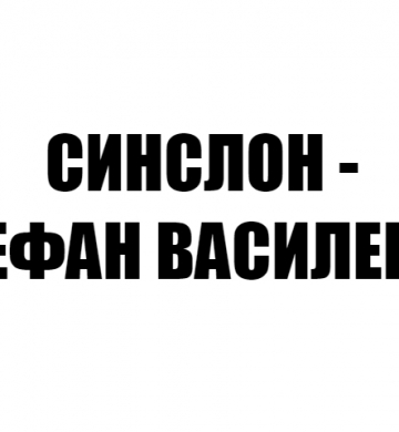 СИНСЛОН – СТЕФАН ВАСИЛЕВ ЕТ